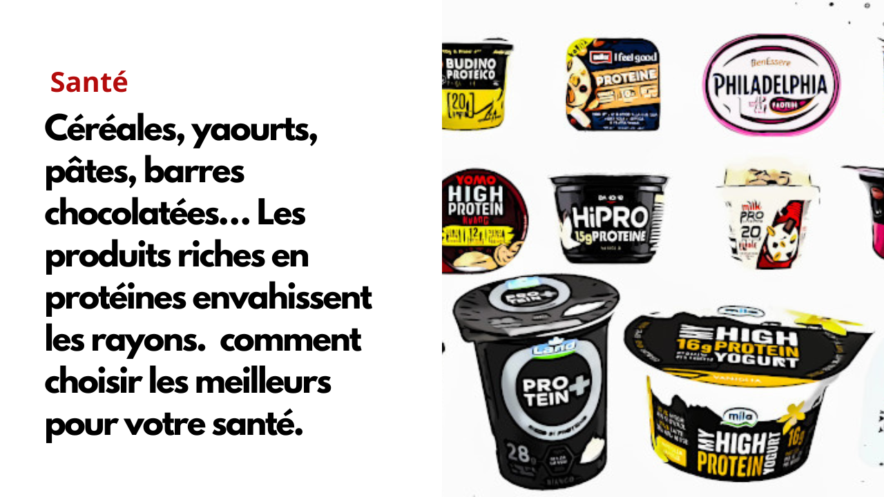 Produits riches en protéines : alliés santé ou simple effet de mode ?