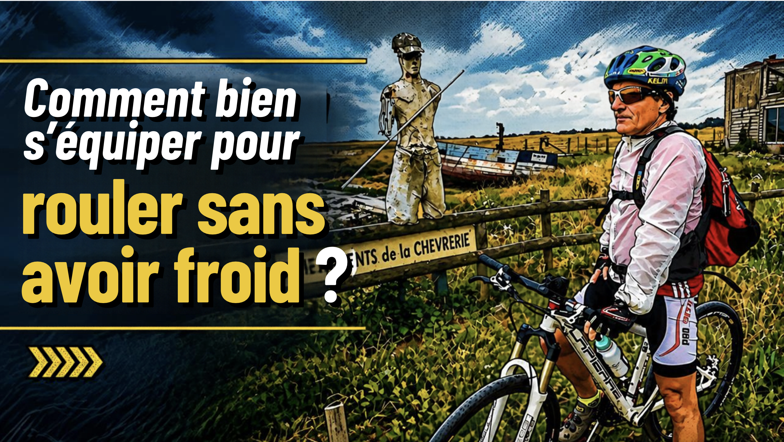 Rouler sans grelotter : bien s’équiper à vélo en hiver